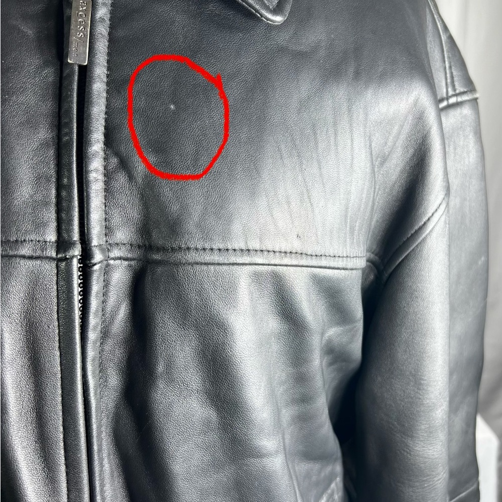 Axcess Leather Jacket size M - Picture 16 of 16